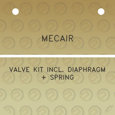 mecair-valve-kit-incl-diaphragm-spring