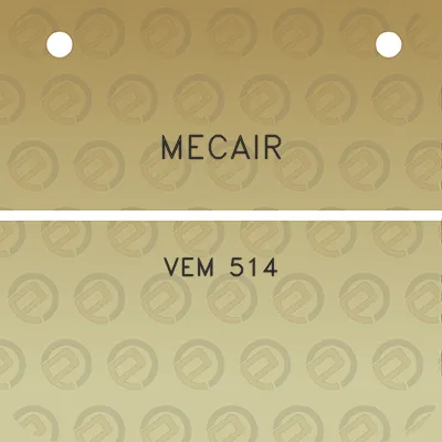 mecair-vem-514