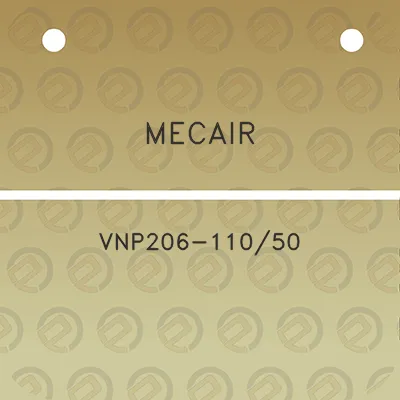 mecair-vnp206-11050