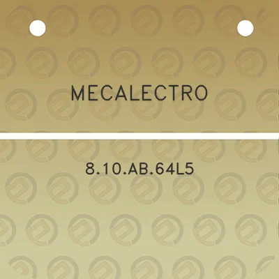 mecalectro-810ab64l5