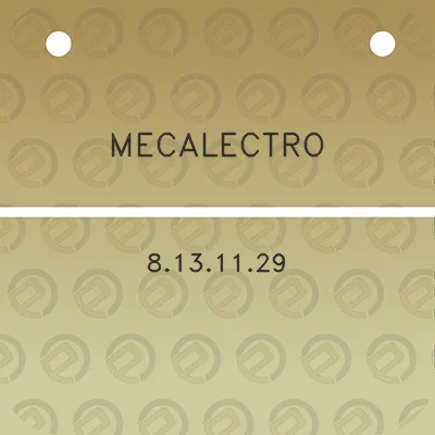 mecalectro-8131129