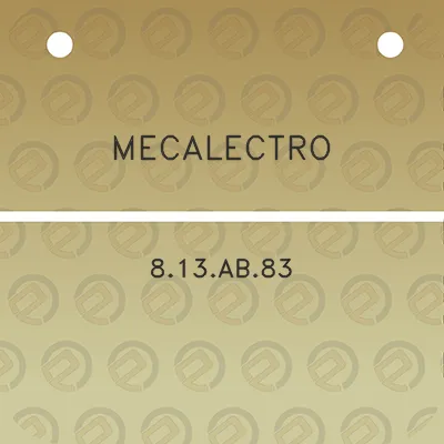 mecalectro-813-ab83