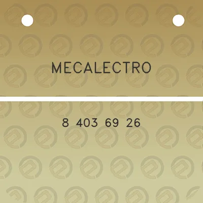 mecalectro-8-403-69-26