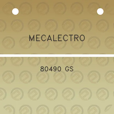 mecalectro-80490-gs