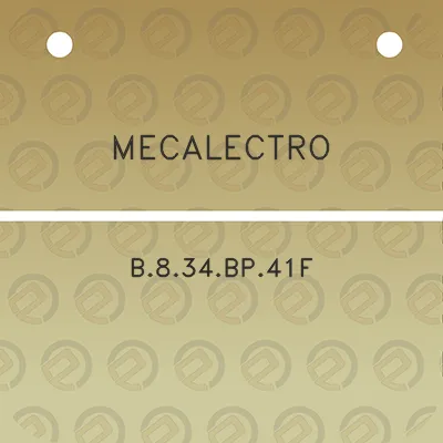 mecalectro-b834bp41f