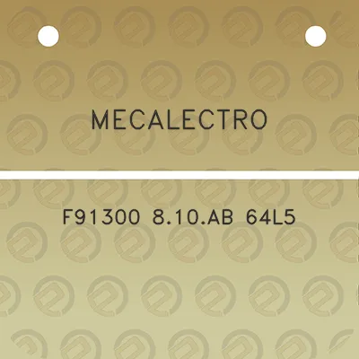 mecalectro-f91300-810ab-64l5