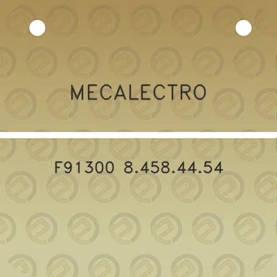 mecalectro-f91300-84584454