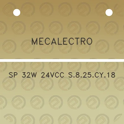 mecalectro-sp-32w-24vcc-s825cy18