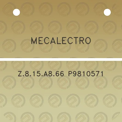 mecalectro-z815a866-p9810571