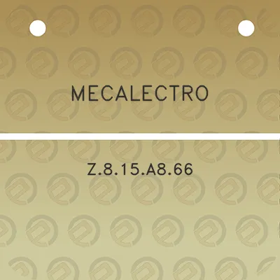 mecalectro-z815a866