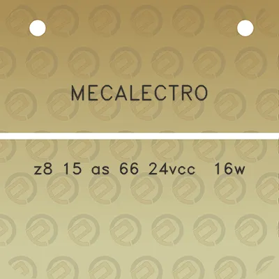 mecalectro-z8-15-as-66-24vcc-16w