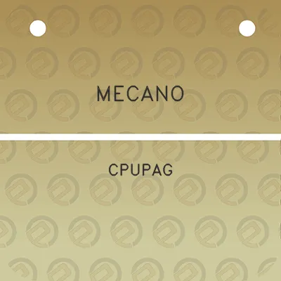 mecano-cpupag