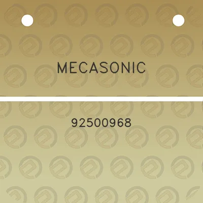 mecasonic-92500968