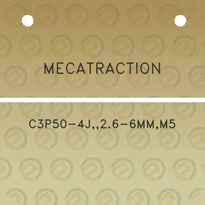 mecatraction-c3p50-4j26-6mmm5