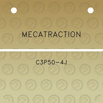 mecatraction-c3p50-4j