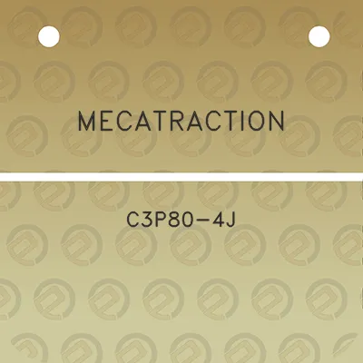 mecatraction-c3p80-4j