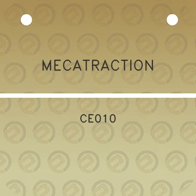 mecatraction-ce010