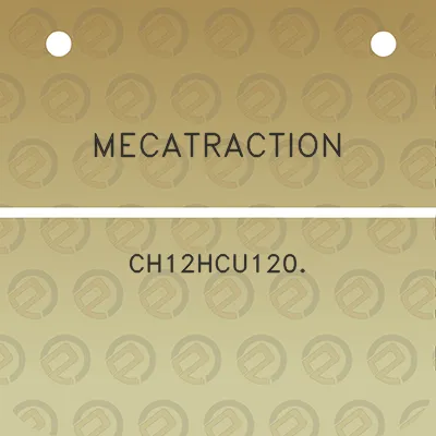 mecatraction-ch12hcu120