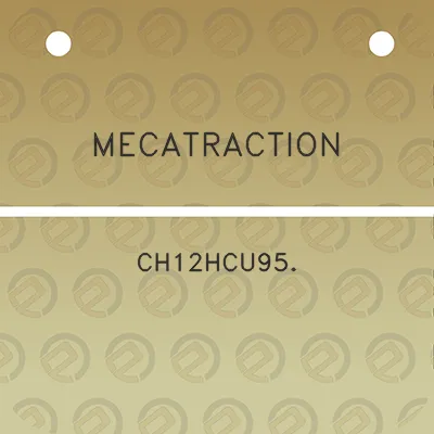 mecatraction-ch12hcu95