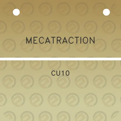 mecatraction-cu10