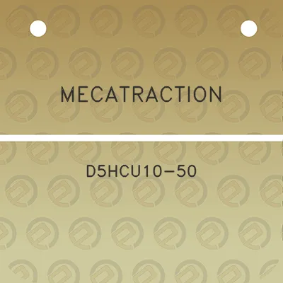 mecatraction-d5hcu10-50