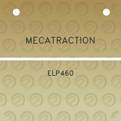 mecatraction-elp460