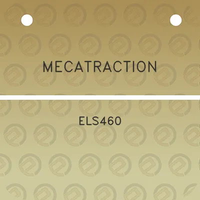 mecatraction-els460