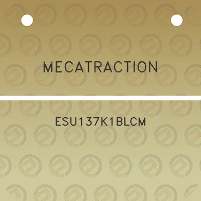 mecatraction-esu137k1blcm