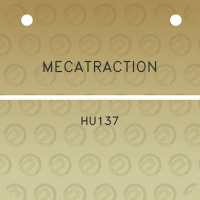 mecatraction-hu137