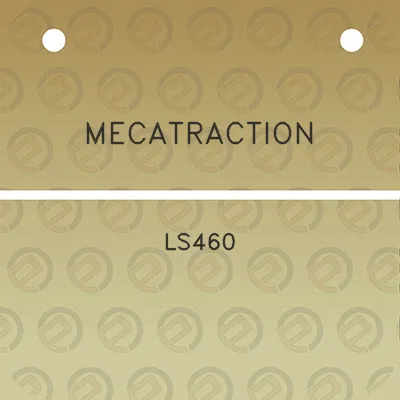 mecatraction-ls460