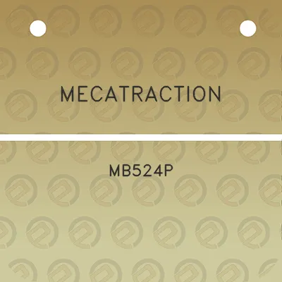 mecatraction-mb524p