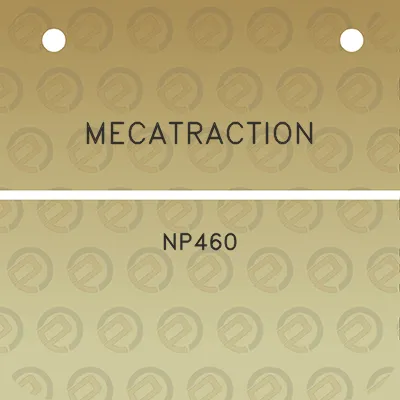 mecatraction-np460