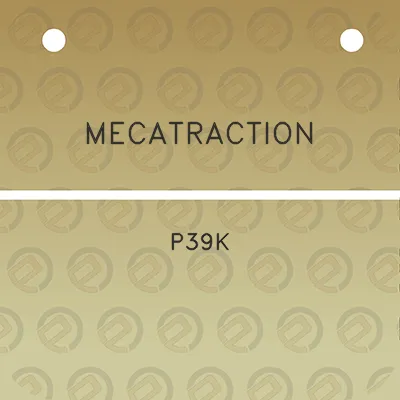 mecatraction-p39k