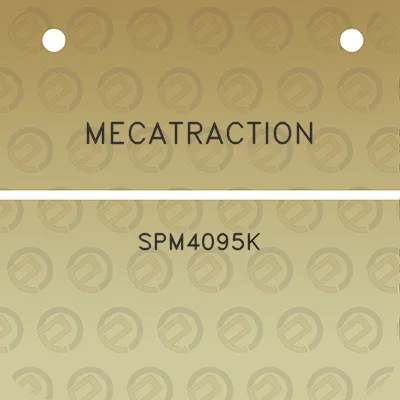 mecatraction-spm4095k