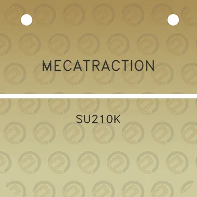 mecatraction-su210k