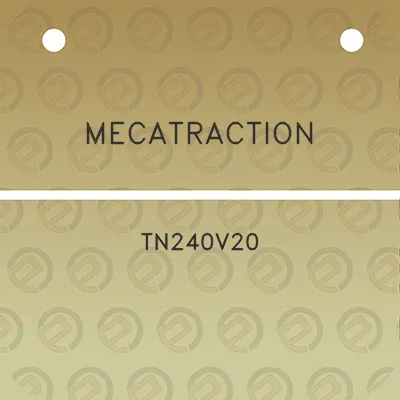 mecatraction-tn240v20