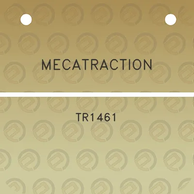 mecatraction-tr1461