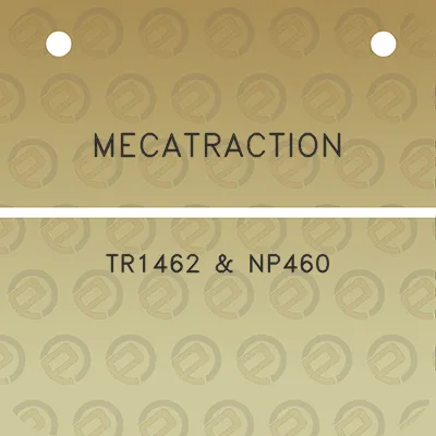 mecatraction-tr1462-np460