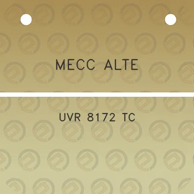 mecc-alte-uvr-8172-tc