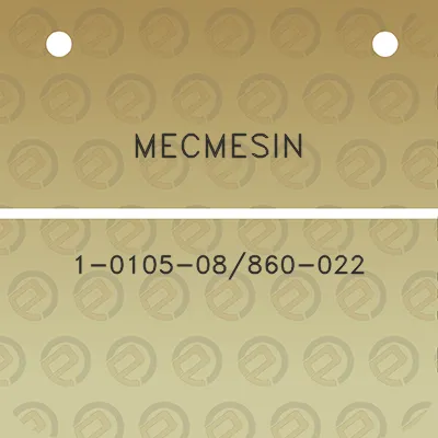 mecmesin-1-0105-08860-022