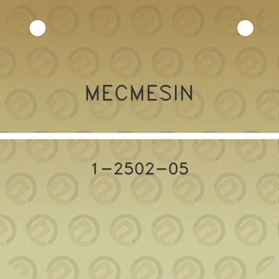 mecmesin-1-2502-05