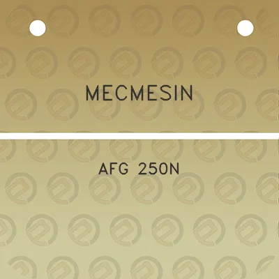 mecmesin-afg-250n