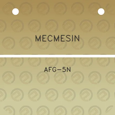 mecmesin-afg-5n