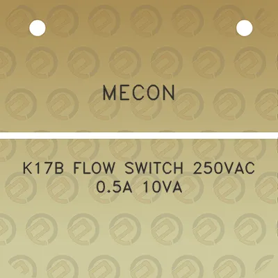 mecon-k17b-flow-switch-250vac-05a-10va