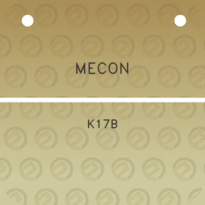 mecon-k17b