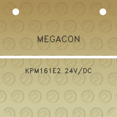 megacon-kpm161e2-24vdc