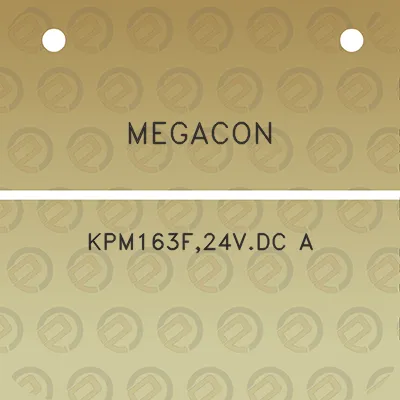 megacon-kpm163f24vdc-a