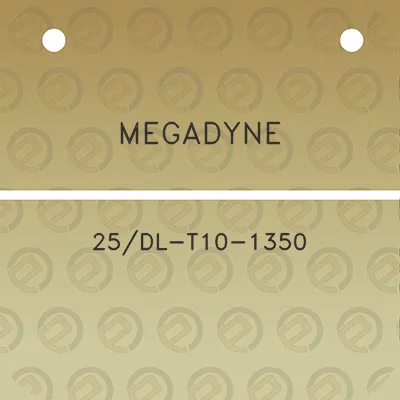 megadyne-25dl-t10-1350