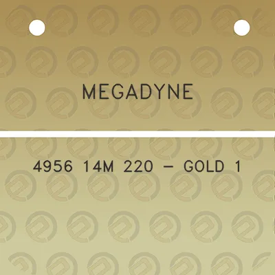 megadyne-4956-14m-220-gold-1