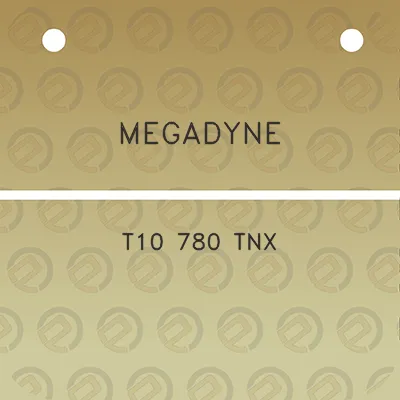 megadyne-t10-780-tnx